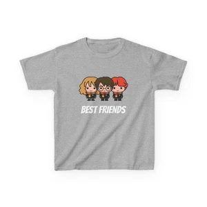 Kids Friendship Tee, Best Friends Shirt, Cute Kids Tee, Graphic T-Shirt - Picture 1 of 21