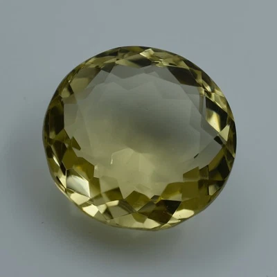 Citrine Stone Oval Cut 15.00 Ct Excellent Yellow CERTIFIED Loose Gemstone. - Image 1 of 4