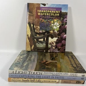 Lot 3 Watercolor Basics Painting Books Art Instruction Techniques North Light - Imagen 1 de 24