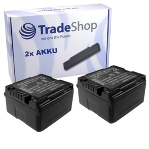 2x BATTERIE 1200mAh pour Panasonic VW-VBN390 VW-VBN260 VW-VBN130 VW-VBN390E - Photo 1/1