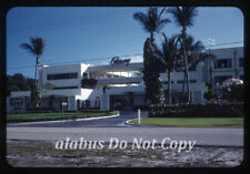 Orig 1962 35mm SLIDE Street View of the Poray Apartment Hotel Palm Beach FL