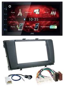 JVC DAB USB Bluetooth 2DIN MP3 Autoradio für Toyota Avensis 2009-2015 - Bild 1 von 6
