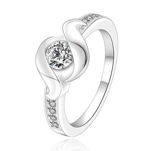Bague argent "Diamond Double Wrapped" - Envoi de France Immédiat - Foto 1 di 1