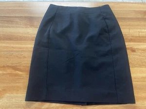Worthington Black Pencil Skirt Size 2 Petite Knee Length Polyester Blend - Picture 1 of 8