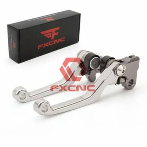 For Husqvarna TC125 TC250 2014-2018 Pivot Clutch Brake Levers Motorcross w/Box - Picture 1 of 15