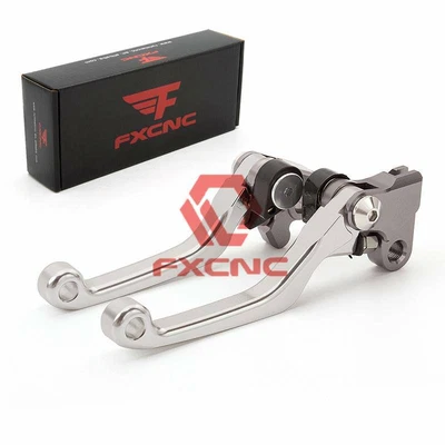 Palancas de freno embrague pivotante motocross para Husqvarna TC125 TC250 2014-2018 con caja Foto 1 de 4