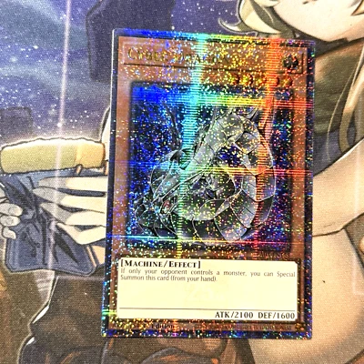 Yugioh Cyber Dragon RA03-EN155 1st Edition Quarter Century Secret Rare - Image 1 of 4