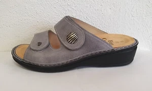 Finn Comfort Panay -S grau Softfußbett wie Sansibar incl. Baumwoll Schuhbeutel  - Bild 1 von 4