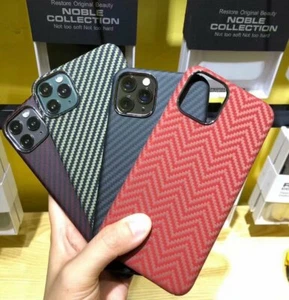 100% Echt Carbon Fiber Case Schutzhülle Handy Tasche Für iPhone 15 14 13 12 11 - Bild 1 von 19