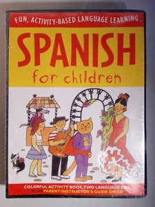 Spanish For Children Learning CD Set - Picture 1 of 2