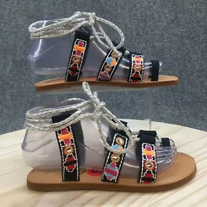 Sandalias Cool by Coolway para mujer 37 azul gladiador gancho y lazo cómodas lazo planas - Imagen 1 de 14
