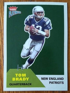 TOM BRADY, 2002 FLEER PLATINUM #2 - Foto 1 di 2