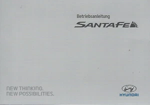 HYUNDAI SANTA FE DM Betriebsanleitung 2013 Bedienungsanleitung Handbuch BA - Picture 1 of 1
