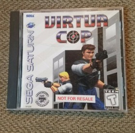 Virtua Cop (Sega Saturn, 1995) NFS Not For Resale Works