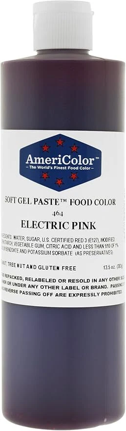 Americolor Food Color Electric Pink 13.5 Oz - Image 1 of 1
