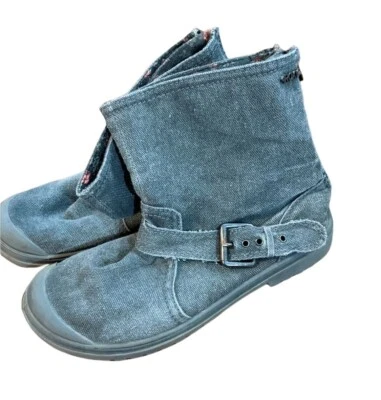 Botines Roxy Resistentes Gris Cremallera Patrón Floral Para Mujer Talla 6 Foto 1 de 4