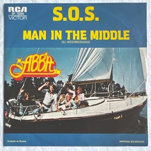 ABBA -S.O.S.- Very Rare Original Mexican 7” +Picture Sleeve (Vinyl Record) - Picture 1 of 4
