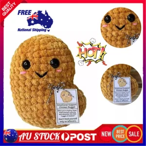 Chicken Nugget Handmade Emotional Support Plush Chicken SW - Picture 1 of 14