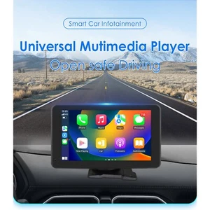 7" Touch Screen Car Stereo Radio Player Apple Carplay Android Auto Monitor BT5.0 - Picture 1 of 15
