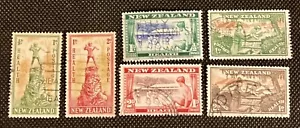 New Zealand Semi Postal Health Stamps Lot of 6 - Picture 1 of 2