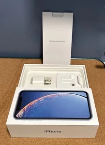 Apple iPhone XR, Bleu, 64 Go - Boîte vide + accessoires - Téléphone NON inclus - Photo 1 sur 9