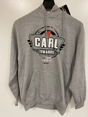 Carl Edwards #19 Arris Joe Gibbs Racing Pullover Sweatshirt Hoodie Men's   2XL C Cover