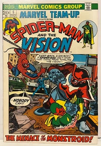 Marvel Team-Up #5 Comic 1972 - Marvel Comics - Spider-Man - Vision - Bild 1 von 2