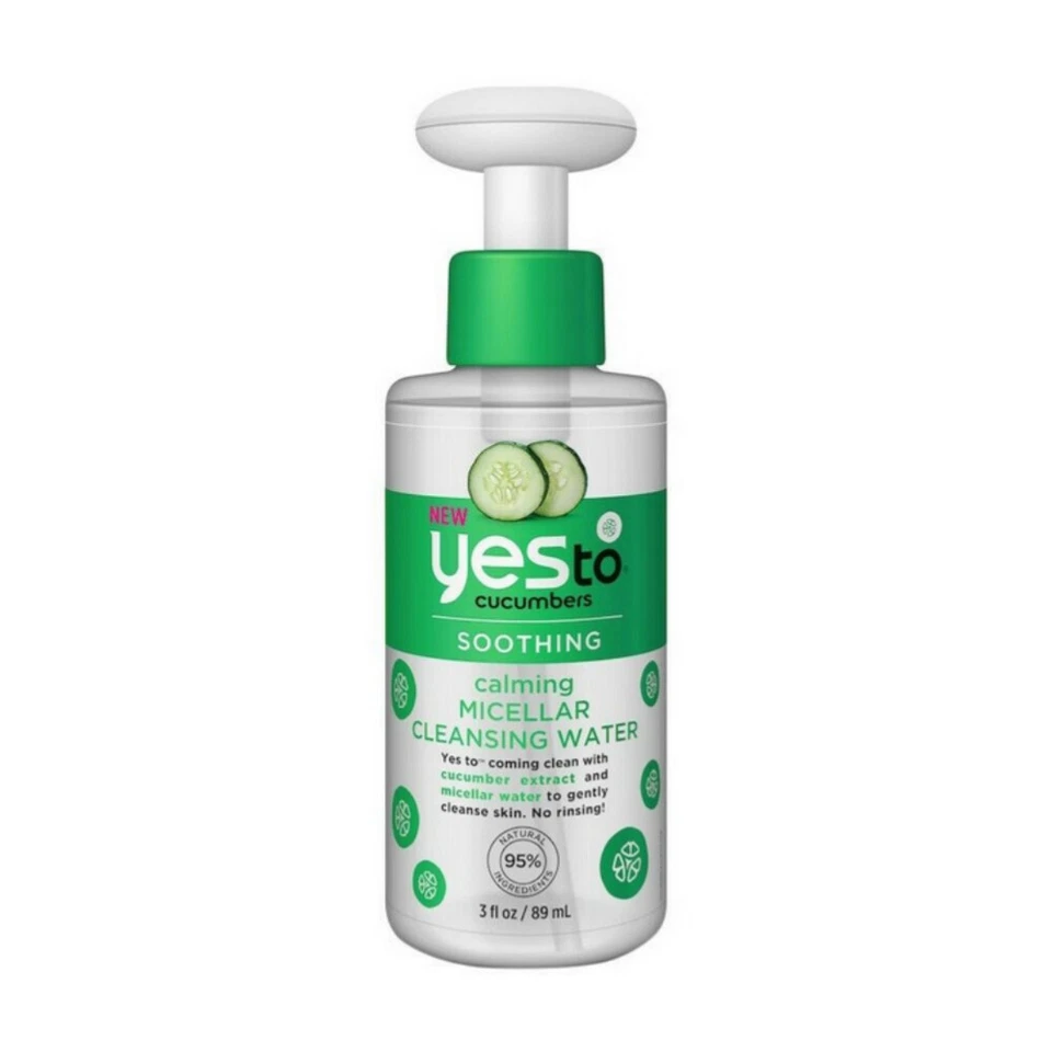 Yes To Cucumbers Soothing Calming Micellar Cleansing Water 89ml - Image 1 of 1