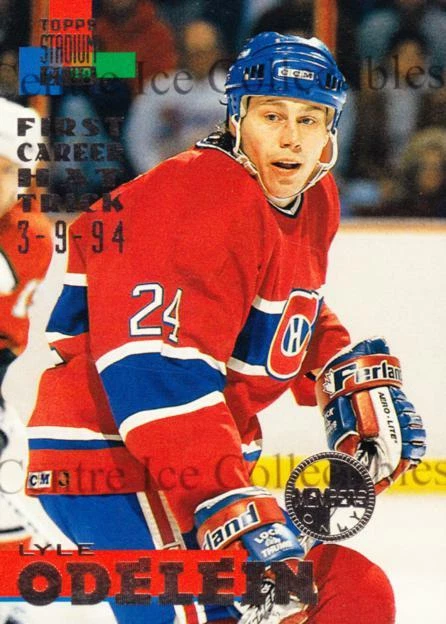 1994-95 Stadium Club Members Only #104 Lyle Odelein - Image 1 of 1