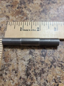 Varilla de conexión de acero al carbono, 3" de longitud total, rosca 7/16"-20 - Imagen 1 de 1