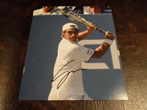 FOTO DE TENIS AUTOGRAFIADA DE RICHARD GASQUET 8X10 CON CERTIFICADO DE AUTENTICIDAD - Imagen 1 de 1