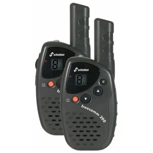 Stabo freecomm set 200 radio PMR-446 nero - Foto 1 di 2