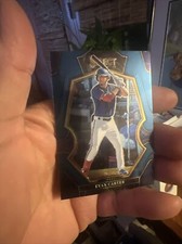 2023 Panini Select  Evan Carter Premier Level Rookie Card RC Texas World Series