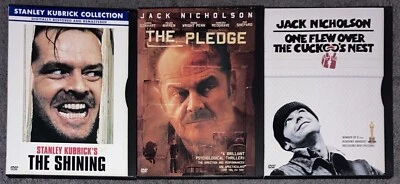 The Pledge/One Flew Over the Cuckoos Nest/Shining DVD Jack Nicholson 3 Movie Set - Image 1 of 4