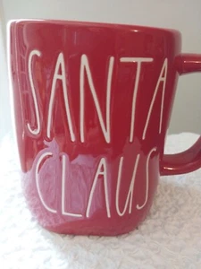 Rae Dunn Artisan Collection Farmhouse Red Santa's Helper Weihnachten Becher 16oz - Bild 1 von 5