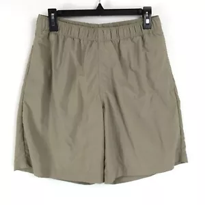 Columbia Pantaloncini Foderati Omni-Shade Uomo Piccoli Nylon Marrone Escursionismo Casual Outdoor - Foto 1 di 12