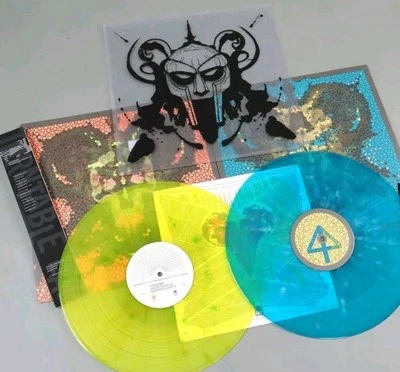 RARE! ONLY 800 MF DOOM DANGERDOOM The Mouse & The Mask Blue Yellow Exclusive OBI - Image 1 of 4