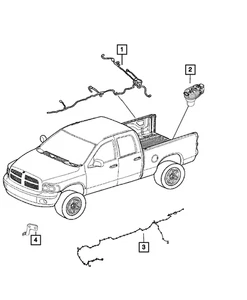Genuine Mopar Chassis Wiring 68265883AE - Picture 1 of 5