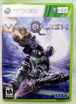 Microsoft Xbox 360 2010 Sega Vanquish Gioco Con Custodia E Manuale - Immagine 1 di 4