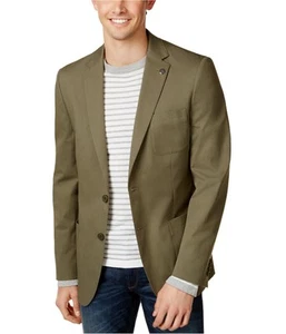 Michael Kors Mens Stretch Two Button Blazer Jacket, Green, 38 Regular - Picture 1 of 1