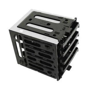 5.25" 4x 3.5" HDD SATA SSD HDD Cage Hard Drive Caddy Adapter Bracket W9I8 - Picture 1 of 5