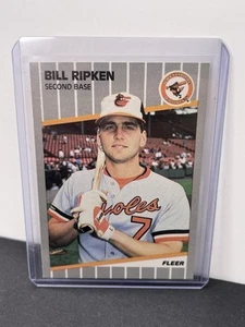 1989 Fleer Bill Ripken Baltimore Orioles #616 - Picture 1 of 12