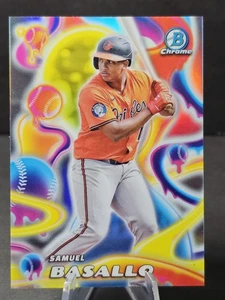2025 Topps Cromo Samuel Basallo #MM-12 RC Melt Mashers Refractor Orioles - Imagen 1 de 2