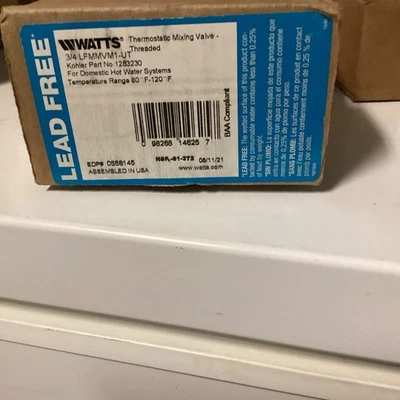 thermostatic mixing valve 3/4 ON SALE!!!!!! - Image 1 of 4