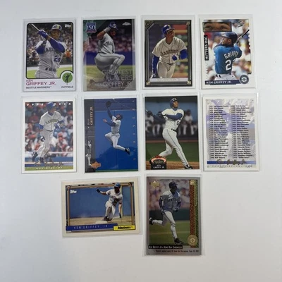 Ken Griffey Jr 批量 (10) 棒球卡收藏 Topps Chrome Heritage Bowman — 第 1/4 张图片