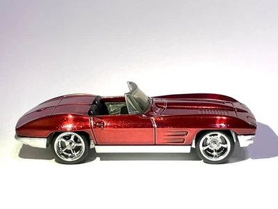 CUSTOM MADE  Matchbox  1963 CHEVY CORVETTE SPECTRAFLAME CANDY RED 🔥🔥🔥 - Image 1 of 4