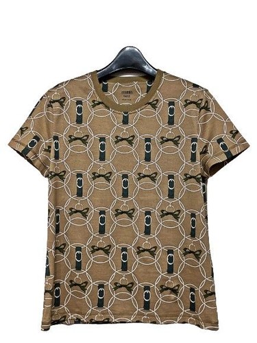 HERMÈS Hermes nastro kaki tondo manica corta 32562347