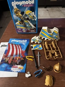PLAYMOBIL 2001 Brave Knight Accessories Only Incomplete Missing Rider & Horse - Picture 1 of 5