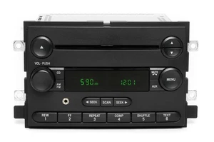2005 Ford Freestyle Mercury Montego OEM AM FM CD Radio Aux Input 5F9T-18C869-AG - Picture 1 of 6