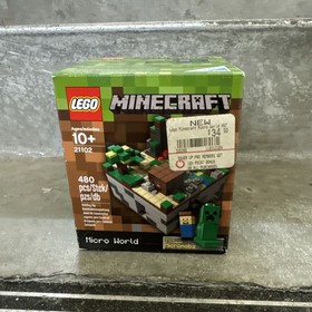 LEGO 21102 Minecraft Cuusoo Micro World Brand NEW Factory Sealed Box - RETIRED